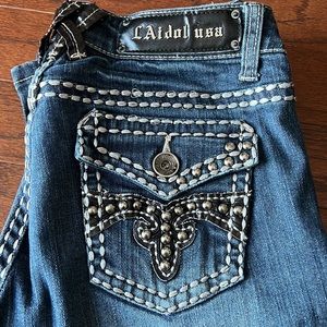 LA Idol jeans, size 3
